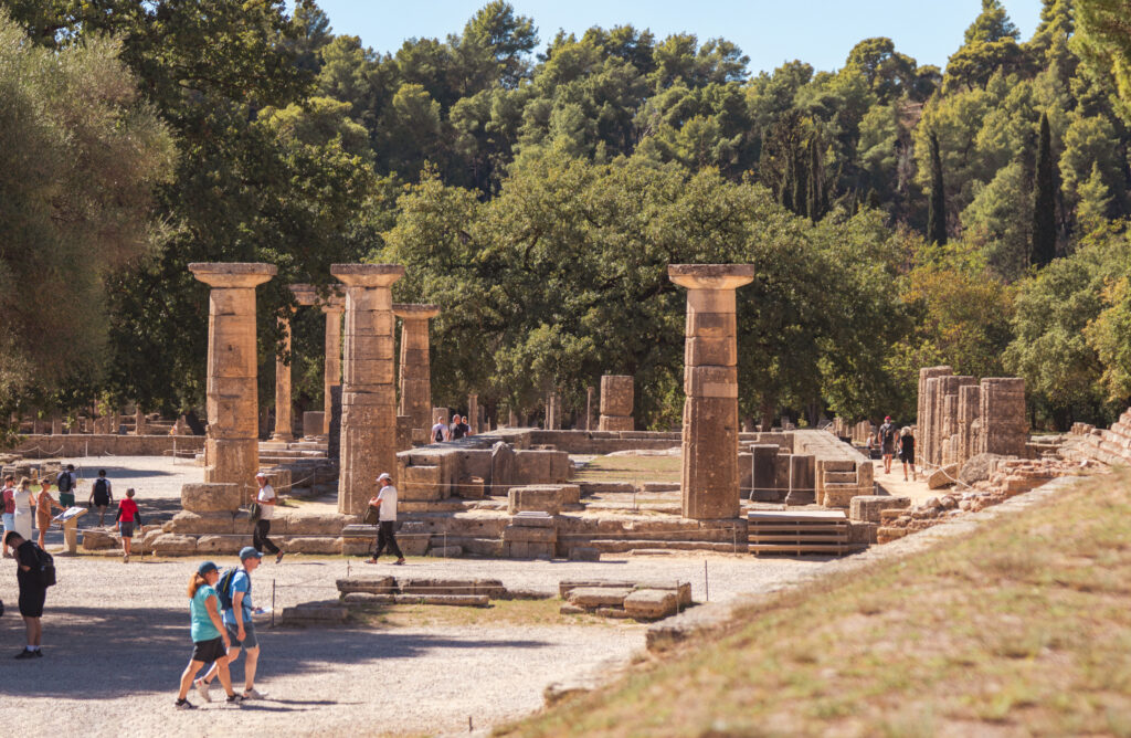 Vegan genießen im UNESCO-Weltkulturerbe Olympia.